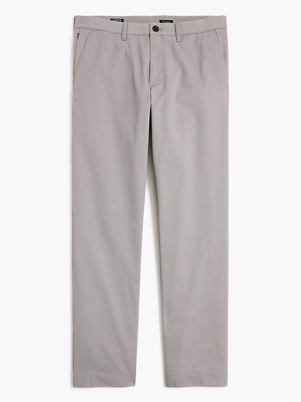 J.Crew Factory Straight-Fit TruTemp365® Chino Pant in Grey Size 32x32
